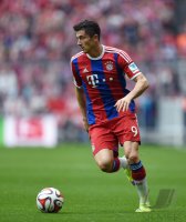 Fussball 1. Bundesliga Saison 14/15: FC Bayern Muenchen - Eintracht Frankfurt