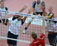 Volleyball 1. Bundesliga  Saison  2012/2013: TV Rottenburg  - CV Mitteldeutschland