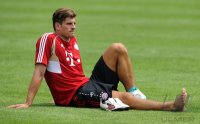 Fussball 1. Bundesliga Saison   2011/2012 : Mario Gomez (FC Bayern Muenchen)