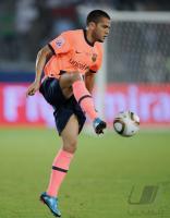 Fussball FIFA Club WM UAE 2009;  Daniel Alves  (FC Barcelona)