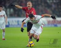 FUSSBALL 1. BUNDESLIGA  09/10   SC Freiburg  - VfB Stuttgart