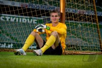 Fussball 1. Bundesliga, Saison 2012/2013, Werder Bremen: Sebastian Mielitz im exklusiven Pressefoto ULMER Fotoshooting