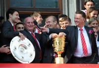 Fussball: FC Bayern feiert zum Saisonabschluss auf dem Marienplatz