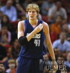 Basketball NBA  Miami vs. Mavericks  Nowitzki
