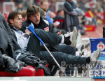 FUSSBALL   VfB Stuttgart - Bayer Leverkusen Verletzter Ioannis AMANATIDIS (VfB)