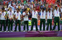 FUSSBALL Olympia 2012 FINALE: SIEGER Mexiko