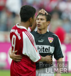 FUSSBALL  1. Liga Spielszene FC Bayern - Stuttgart