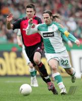 Fussball, 1. Bundesliga: Bremen - Nuernberg