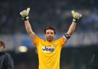 FUSSBALL SERIE A 2012/2013: JUBEL Torwart Buffon Gianluigi (Juventus Turin)
