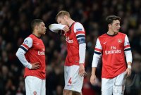 Fussball International CHL Saison 13/14: Arsenal London - FC Bayern Muenchen