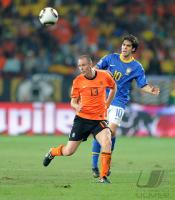 FUSSBALL WM 2010, VIERTELFINALE: Holland - Brasilien