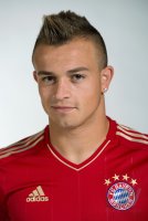 FUSSBALL Fotoshooting Xherdan Shaqiri (FC Bayern Muenchen)