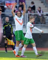 Fussball 1. Bundesliga : 1 FC Nuernberg - SV Werder Bremen