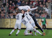 Fussball 1. Bundesliga  Saison 2010/2011:  JUBEL FC Bayern Muenchen