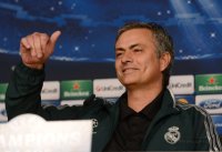 FUSSBALL INTERNATIONAL  CHL ACHTELFINALE 12/13: Trainer Jose Mourinho (Real Madrid)