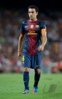 FUSSBALL Primera Division/Super Cup 2012: Xavi Hernandez (Barca)