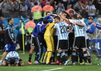 FUSSBALL WM 2014, HALBFINALE: Niederlande - Argentinien