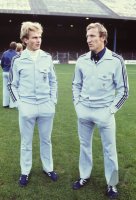 Fussball Wales-Deutschland : Rummenigge, Schwarzenbeck