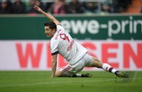 Fussball 1. Bundesliga Saison 15/16: SV Werder Bremen - FC Bayern Muenchen