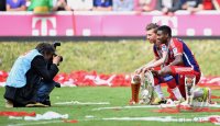 Fussball, 1. Bundesliga  Saison 13/14: JUBEL FC Bayern Muenchen