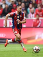 Fussball 1. Bundesliga Saison 14/15: Franck Ribery (FC Bayern Muenchen)