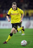Fussball: 1. Bundesliga Saison 2010/2011: Dortmund, PISZCZEK am Ball
