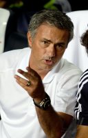 FUSSBALL Primera Division/Super Cup 2012: Trainer Jose Mourinho (Real Madrid)