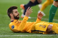 Fussball CHL 15/16 Viertelfinale: Atletico Madrid - FC Barcelona