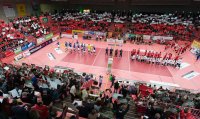 Volleyball 1. Bundesliga  Saison 15/16:  TV Rottenburg - VfB Friedrichshafen