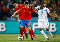 FUSSBALL WM 2010,  VORRUNDE:  Spanien - Honduras