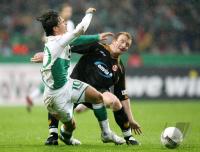 Fussball, 1. Bundesliga: Bremen - Cottbus