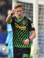 Fussball, 1. Bundesliga  Saison 2014/2015: Hamburger SV - Borussia Moenchengladbach