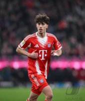 Fussball 1. Bundesliga  Saison  2025/2026  25. Spieltag FC Bayern Muenchen -  Borussia Moenchengladbach