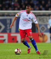 FUSSBALL, EUROPA LEAGUE: Hamburger SV, BOATENG Einzelaktion