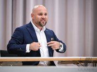 Streitgespraech OB Boris Palmer und AfD Landesvorsitzender Markus Frohnmaier in Tuebingen