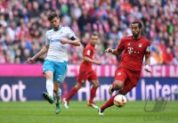 Fussball 1. Bundesliga Saison 15/16: FC Bayern Muenchen -  FC Schalke 04