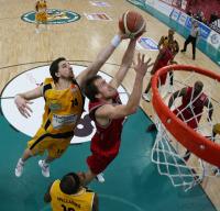 Bsaketball 1. Bundesliga Walter Tigers Tuebingen 57-66 Artland Dragons  