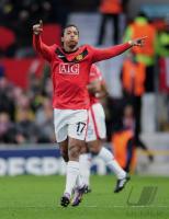 FUSSBALL  International CHL 09/10 :  JUBEK NANI (Manchester United )