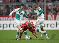 Fussball, 1. Bundesliga: Bayern - Werder