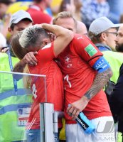 FUSSBALL WM 2018 Achtelfinale: Schweden - Schweiz