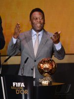 Fussball International FIFA Ballon d Or 2013: Ehrenpreis fuer Pele (Brasilien)