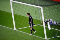 FUSSBALL EURO 2008: Frankreich - Italien,  ENTTAEUSCHUNG COUPET (Frankreich)