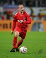 Fussball: DFB Pokal, 2. Hauptrunde: 1. FC Koeln, BRECKO am Ball