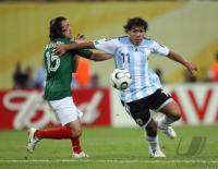 Fussball WM 2006: Achtelfinale Argentinien - Mexiko