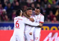 Fussball  1.Bundesliga   Saison 17/18: SC Freiburg - FC Bayern Muenchen