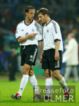 Deutsche Nationalmannschaft: BOBIC und FRINGS, gestik