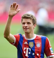 Fussball 1. Bundesliga  Deutscher Meister 14/15 FC Bayern Muenchen