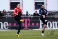 Fussball 1. Bundesliga : Training beim FC Bayern Muenchen