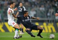 FUSSBALL 1. BUNDESLIGA: Moenchengladbach - Bayern