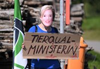 Politik, Wahlkampf CDU; Bundesministerin fuer Ernaehrung und Landwirtschaft Julia Kloeckner